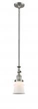 Innovations Lighting 206-SN-G181S - Canton - 1 Light - 5 inch - Brushed Satin Nickel - Stem Hung - Adjustable Mini Pendant