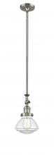 Innovations Lighting 206-SN-G322 - Olean - 1 Light - 7 inch - Brushed Satin Nickel - Stem Hung - Adjustable Mini Pendant