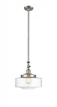 Innovations Lighting 206-SN-G692-12 - Bridgeton - 1 Light - 12 inch - Brushed Satin Nickel - Stem Hung - Adjustable Mini Pendant