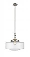 Innovations Lighting 206-SN-G692-16 - Bridgeton - 1 Light - 16 inch - Brushed Satin Nickel - Stem Hung - Adjustable Mini Pendant
