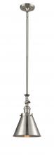 Innovations Lighting 206-SN-M13-SN - Appalachian - 1 Light - 8 inch - Brushed Satin Nickel - Stem Hung - Adjustable Mini Pendant