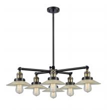 Innovations Lighting 207-6CR-BAB-G2 - Halophane 6 Light Chandelier