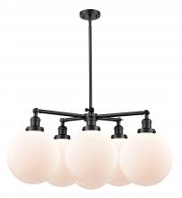 Innovations Lighting 207-6CR-BK-G201-10 - Beacon Chandelier