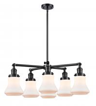 Innovations Lighting 207-6CR-OB-G191 - Bellmont 6 Light Chandelier