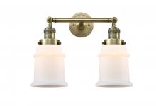 Innovations Lighting 208-AB-G181-LED - Canton - 2 Light - 17 inch - Antique Brass - Adjustable Bath Vanity Light