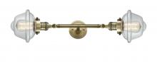 Innovations Lighting 208L-AB-G532 - Oxford - 2 Light - 8 inch - Antique Brass - Adjustable Bath Vanity Light