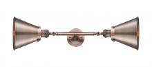 Innovations Lighting 208L-AC-M13-AC - Appalachian - 2 Light - 8 inch - Antique Copper - Adjustable Bath Vanity Light
