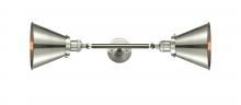 Innovations Lighting 208L-SN-M13-SN - Appalachian - 2 Light - 8 inch - Brushed Satin Nickel - Adjustable Bath Vanity Light