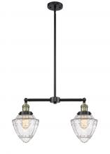 Innovations Lighting 209-BAB-G664-7 - Bullet - 2 Light - 24 inch - Black Antique Brass - Stem Hung - Adjustable Island Light