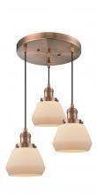 Innovations Lighting 211/3-AC-G171 - Fulton 3 Light Multi-Pendant
