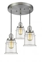 Innovations Lighting 211/3-SN-G182 - Canton  Light Multi-Pendant
