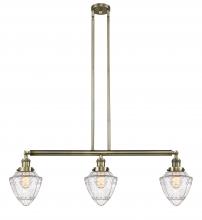 Innovations Lighting 213-AB-G664-7 - Bullet - 3 Light - 38 inch - Antique Brass - Stem Hung - Adjustable Island Light