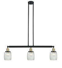 Innovations Lighting 213-BAB-G302 - Colton - 3 Light - 38 inch - Black Antique Brass - Stem Hung - Adjustable Island Light