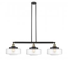 Innovations Lighting 213-BAB-G692-12 - Bridgeton - 3 Light - 44 inch - Black Antique Brass - Stem Hung - Adjustable Island Light