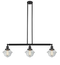 Innovations Lighting 213-OB-G532 - Oxford - 3 Light - 40 inch - Oil Rubbed Bronze - Stem Hung - Adjustable Island Light
