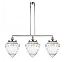 Innovations Lighting 213-PC-G664-12 - Bullet - 3 Light - 40 inch - Polished Chrome - Stem Hung - Adjustable Island Light
