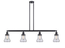 Innovations Lighting 214-BK-G194 - Bellmont - 4 Light - 51 inch - Matte Black - Stem Hung - Island Light