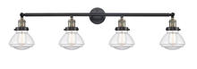 Innovations Lighting 215-BAB-G322 - Olean - 4 Light - 43 inch - Black Antique Brass - Adjustable Bath Vanity Light