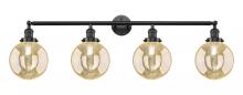 Innovations Lighting 215-OB-G208-8 - Beacon - 4 Light - 44 inch - Oil Rubbed Bronze - Adjustable Bath Vanity Light