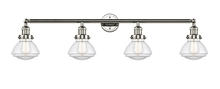 Innovations Lighting 215-PN-G322 - Olean - 4 Light - 43 inch - Polished Nickel - Adjustable Bath Vanity Light
