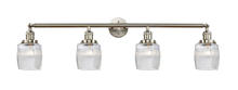 Innovations Lighting 215-SN-G302 - Colton - 4 Light - 42 inch - Brushed Satin Nickel - Adjustable Bath Vanity Light