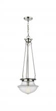 Innovations Lighting 221-1P-PN-G542 - Oxford - 1 Light - 12 inch - Polished Nickel - Pendant