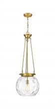Innovations Lighting 221-1P-SG-G1215-14 - Athens Water Glass - 1 Light - 13 inch - Satin Gold - Chain Hung - Pendant
