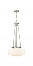 Innovations Lighting 221-1P-SN-G691-16 - Bridgeton - 1 Light - 16 inch - Satin Nickel - Chain Hung - Pendant