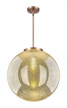 Innovations Lighting 221-1S-AC-G208-18 - Beacon - 1 Light - 18 inch - Antique Copper - Stem Hung - Pendant