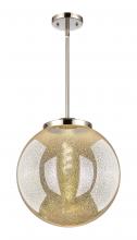 Innovations Lighting 221-1S-PN-G208-14 - Beacon - 1 Light - 16 inch - Polished Nickel - Stem Hung - Pendant