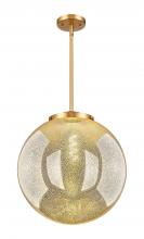 Innovations Lighting 221-1S-SG-G208-16 - Beacon - 1 Light - 16 inch - Satin Gold - Stem Hung - Pendant