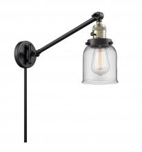 Innovations Lighting 237-BAB-G52 - Bell - 1 Light - 8 inch - Black Antique Brass -Adjustable Swing Arm