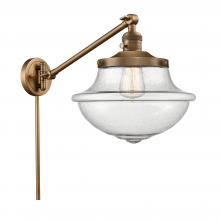 Innovations Lighting 237-BB-G544 - Oxford - 1 Light - 12 inch - Brushed Brass -Adjustable Swing Arm