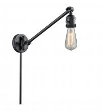 Innovations Lighting 237-BK - Bare Bulb - 1 Light - 5 inch - Matte Black -Adjustable Swing Arm