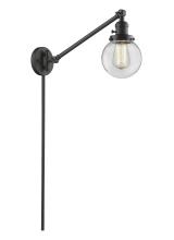Innovations Lighting 237-OB-G202-6 - Beacon - 1 Light - 6 inch - Oil Rubbed Bronze -Adjustable Swing Arm