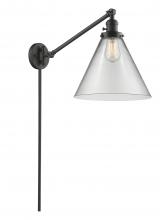 Innovations Lighting 237-OB-G42-L - Cone - 1 Light - 12 inch - Oil Rubbed Bronze -Adjustable Swing Arm