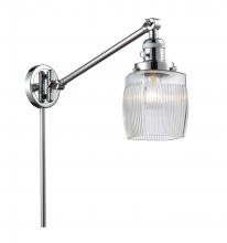 Innovations Lighting 237-PC-G302 - Colton - 1 Light - 8 inch - Polished Chrome -Adjustable Swing Arm
