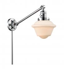 Innovations Lighting 237-PC-G531 - Oxford - 1 Light - 8 inch - Polished Chrome -Adjustable Swing Arm