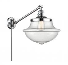 Innovations Lighting 237-PC-G544 - Oxford - 1 Light - 12 inch - Polished Chrome -Adjustable Swing Arm