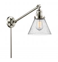 Innovations Lighting 237-PN-G44 - Cone - 1 Light - 8 inch - Polished Nickel -Adjustable Swing Arm
