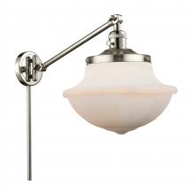 Innovations Lighting 237-PN-G541 - Oxford - 1 Light - 12 inch - Polished Nickel -Adjustable Swing Arm