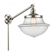 Innovations Lighting 237-PN-G542 - Oxford - 1 Light - 12 inch - Polished Nickel -Adjustable Swing Arm