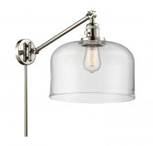 Innovations Lighting 237-PN-G72-L - Bell - 1 Light - 12 inch - Polished Nickel -Adjustable Swing Arm