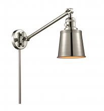 Innovations Lighting 237-PN-M9 - Addison - 1 Light - 8 inch - Polished Nickel -Adjustable Swing Arm