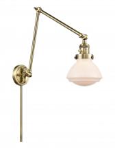 Innovations Lighting 238-AB-G321 - Olean - 1 Light - 9 inch - Antique Brass -Adjustable Swing Arm