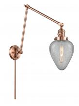 Innovations Lighting 238-AC-G165 - Geneseo - 1 Light - 8 inch - Antique Copper -Adjustable Swing Arm