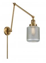 Innovations Lighting 238-BB-G262 - Stanton - 1 Light - 6 inch - Brushed Brass -Adjustable Swing Arm