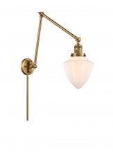 Innovations Lighting 238-BB-G661-7 - Bullet - 1 Light - 7 inch - Brushed Brass -Adjustable Swing Arm