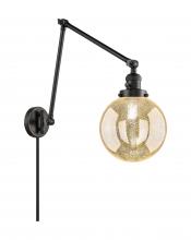 Innovations Lighting 238-BK-G208-8 - Beacon - 1 Light - 8 inch - Matte Black -Adjustable Swing Arm