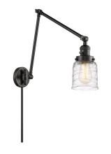 Innovations Lighting 238-BK-G513 - Bell - 1 Light - 8 inch - Matte Black -Adjustable Swing Arm